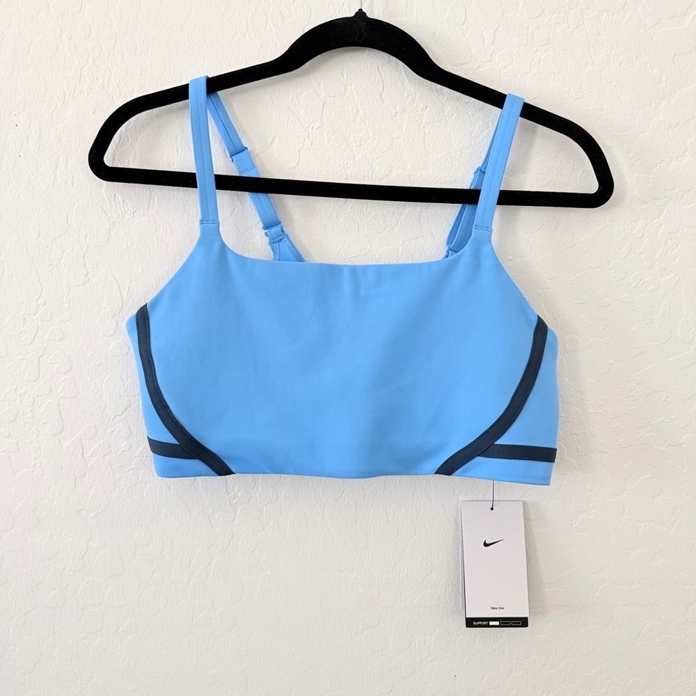 Nike Women's Light Blue Sports Bra